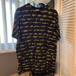 Rogue Status Gun Show T-Shirt Black Yellow Large